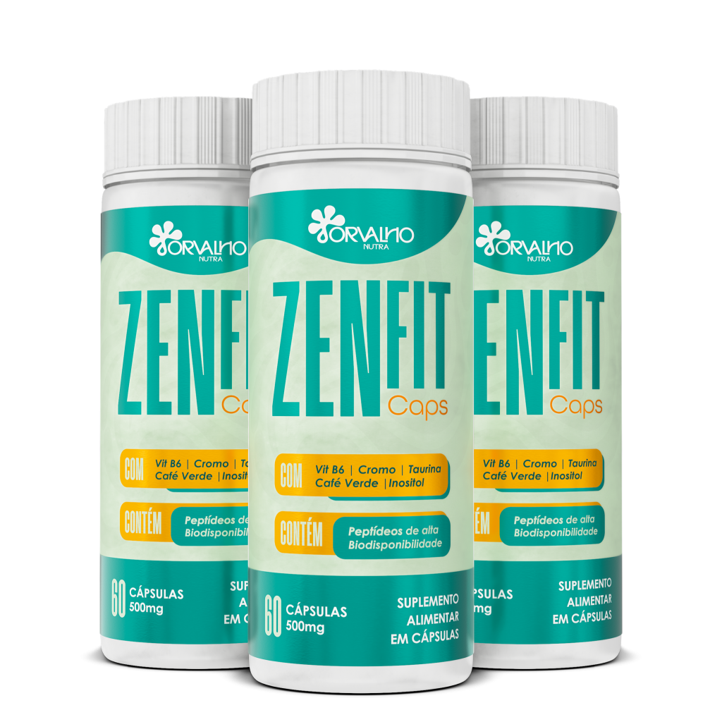 zenfit caps 3 frascos