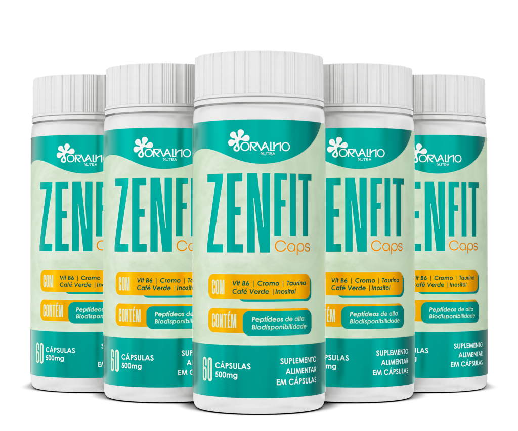 zenfit caps 5 frascos