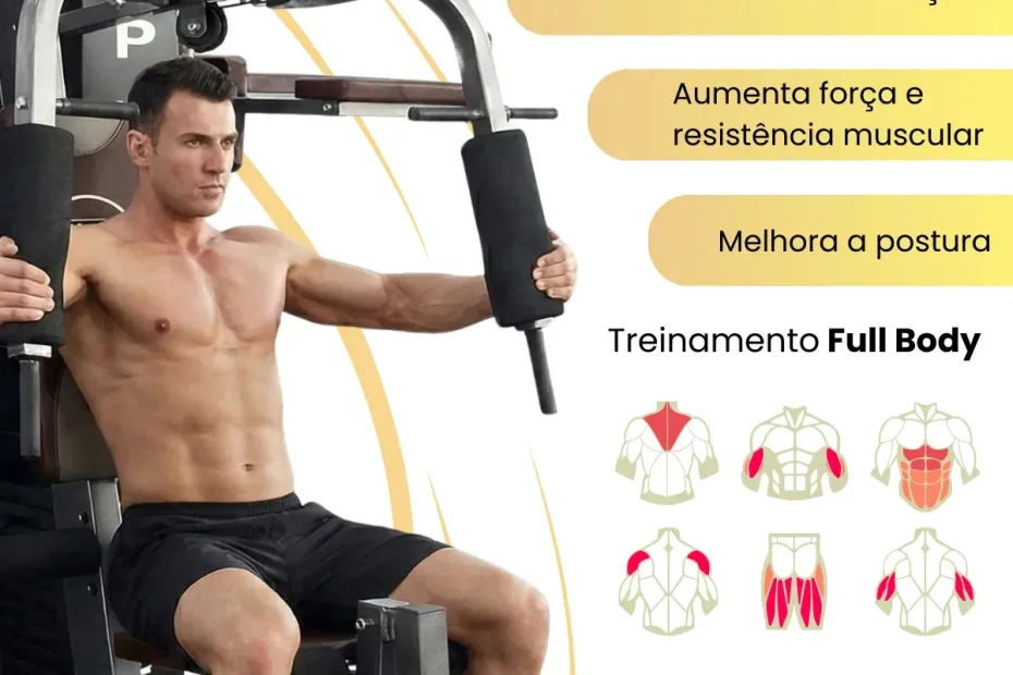 Multi Estação de Musculação WCT Fitness